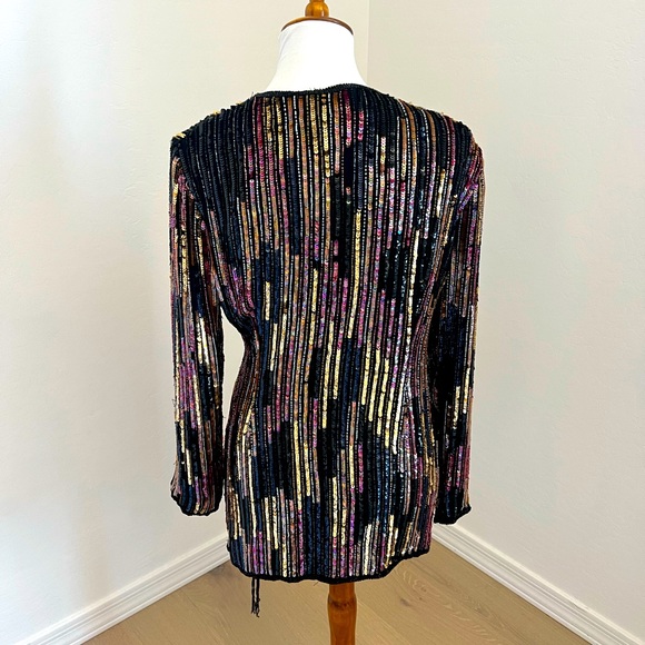 Midi Colorful Sequin Wrap | She Sparkles ✨ - Picture 3 of 5